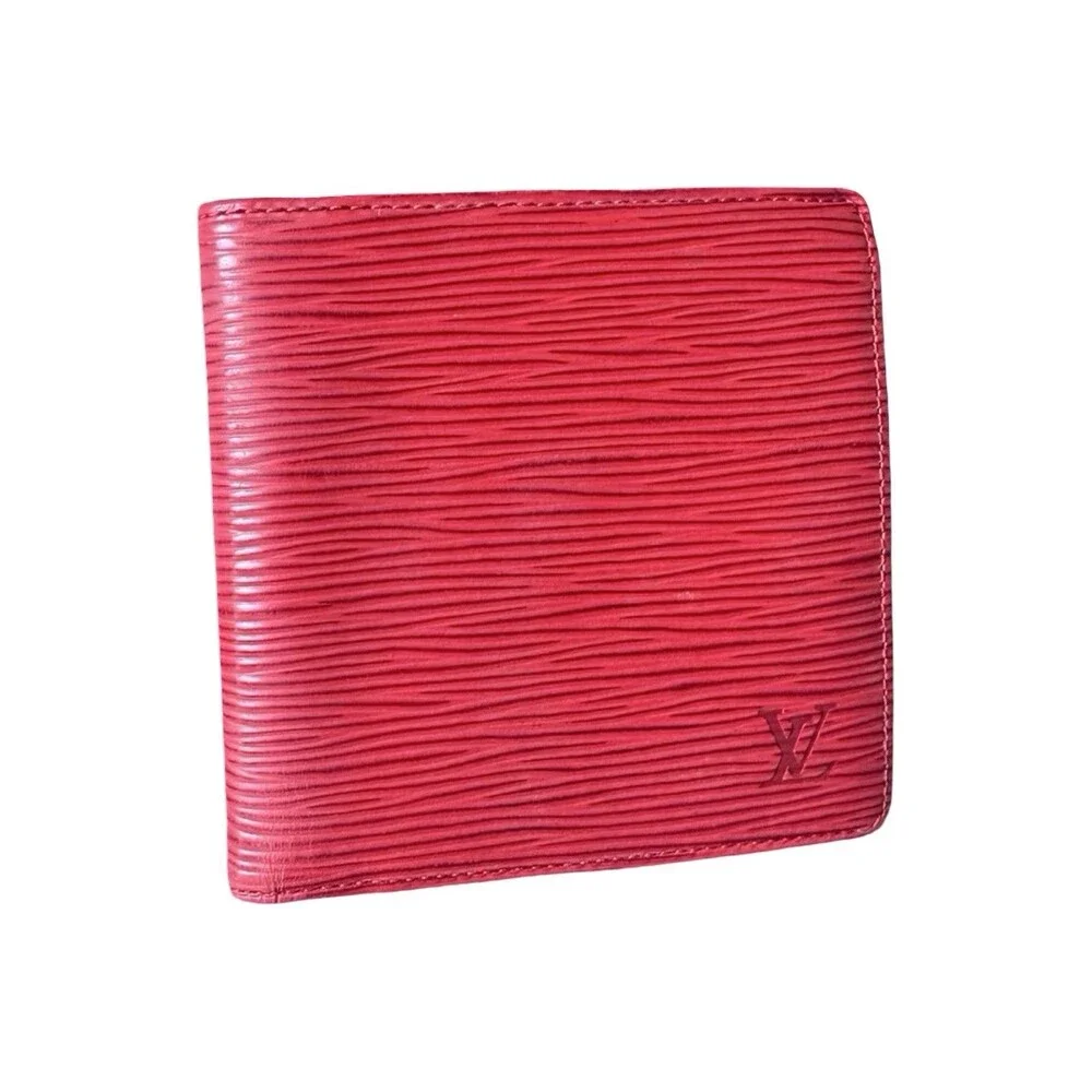 Louis Vuitton Marco wallet in red Epi leather Mens/Womens good condition